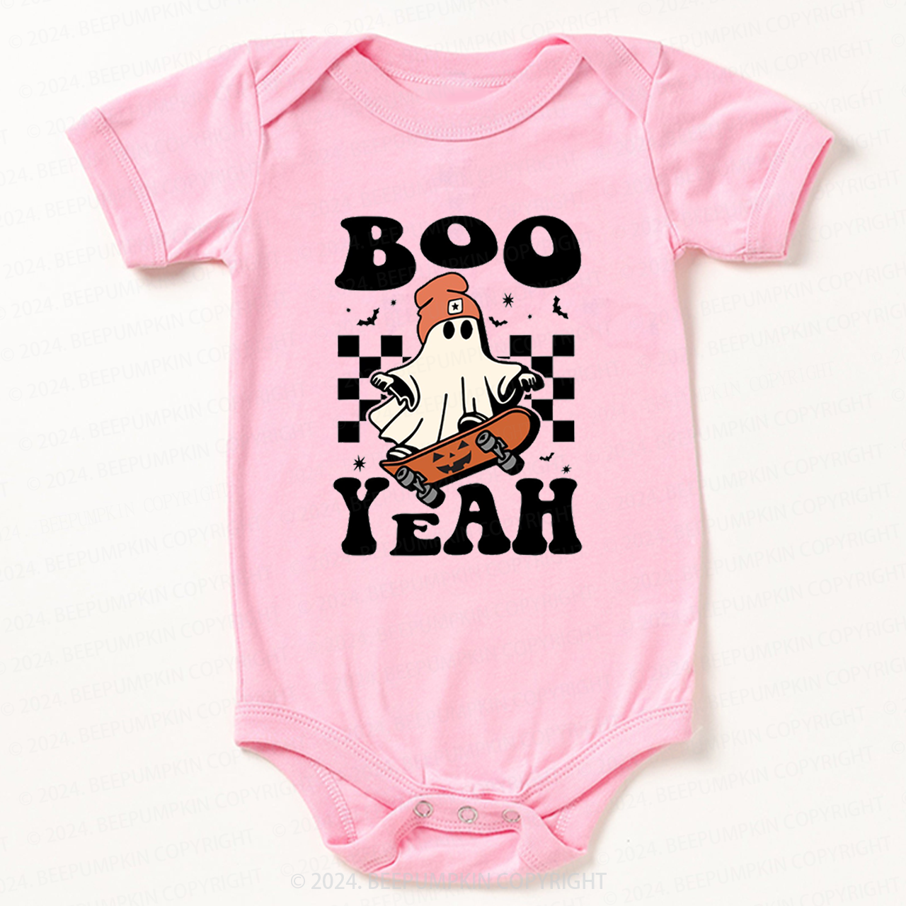 Halloween Ghost Boo Yeah Bodysuits