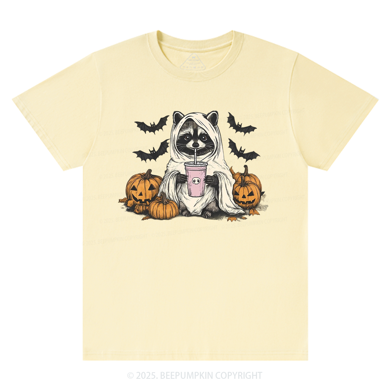 Halloween Racoon T-Shirts Beepumpkin
