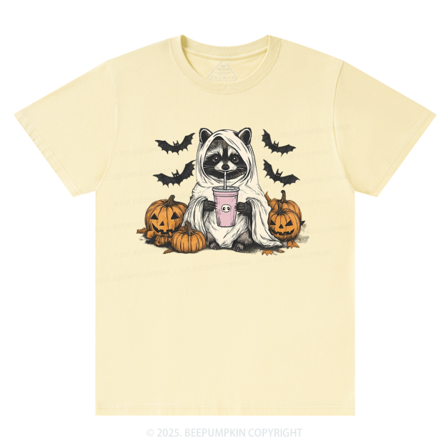 Halloween Racoon T-Shirts Beepumpkin
