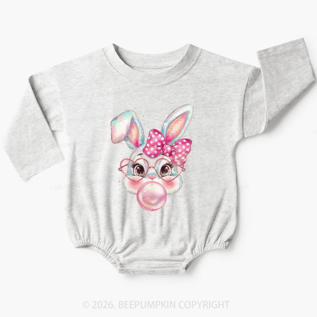 Sassy Bunny Bubble Baby Bubble Romper