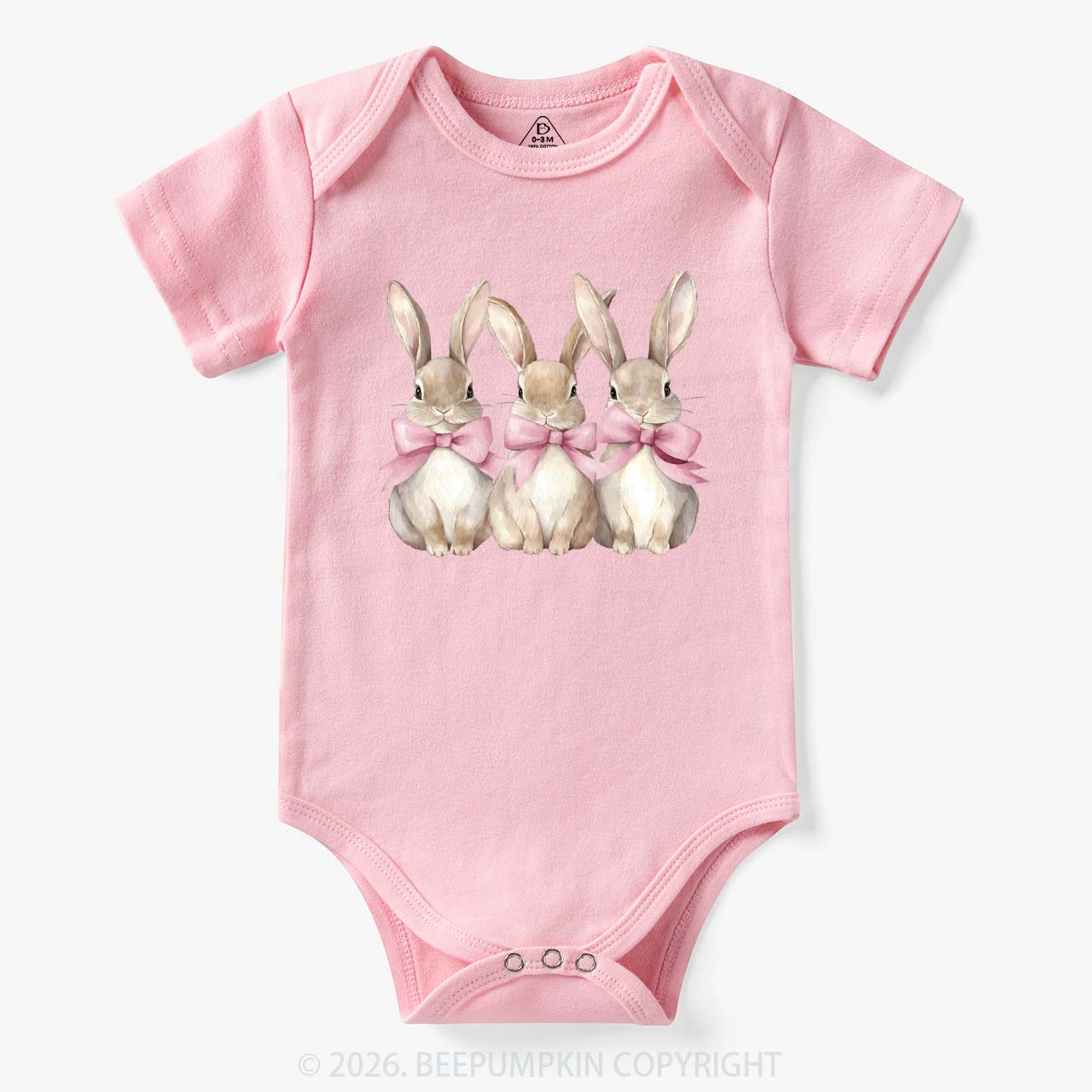 Triple Bunny Hug Easter Bodysuit