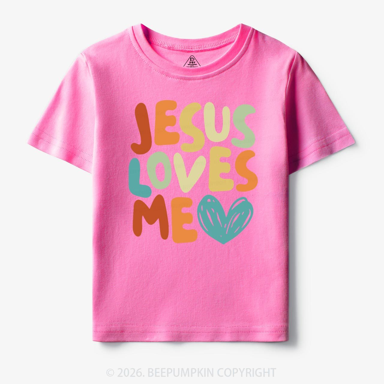 Jesus Loves Me Christian Toddler&Kid's Tees