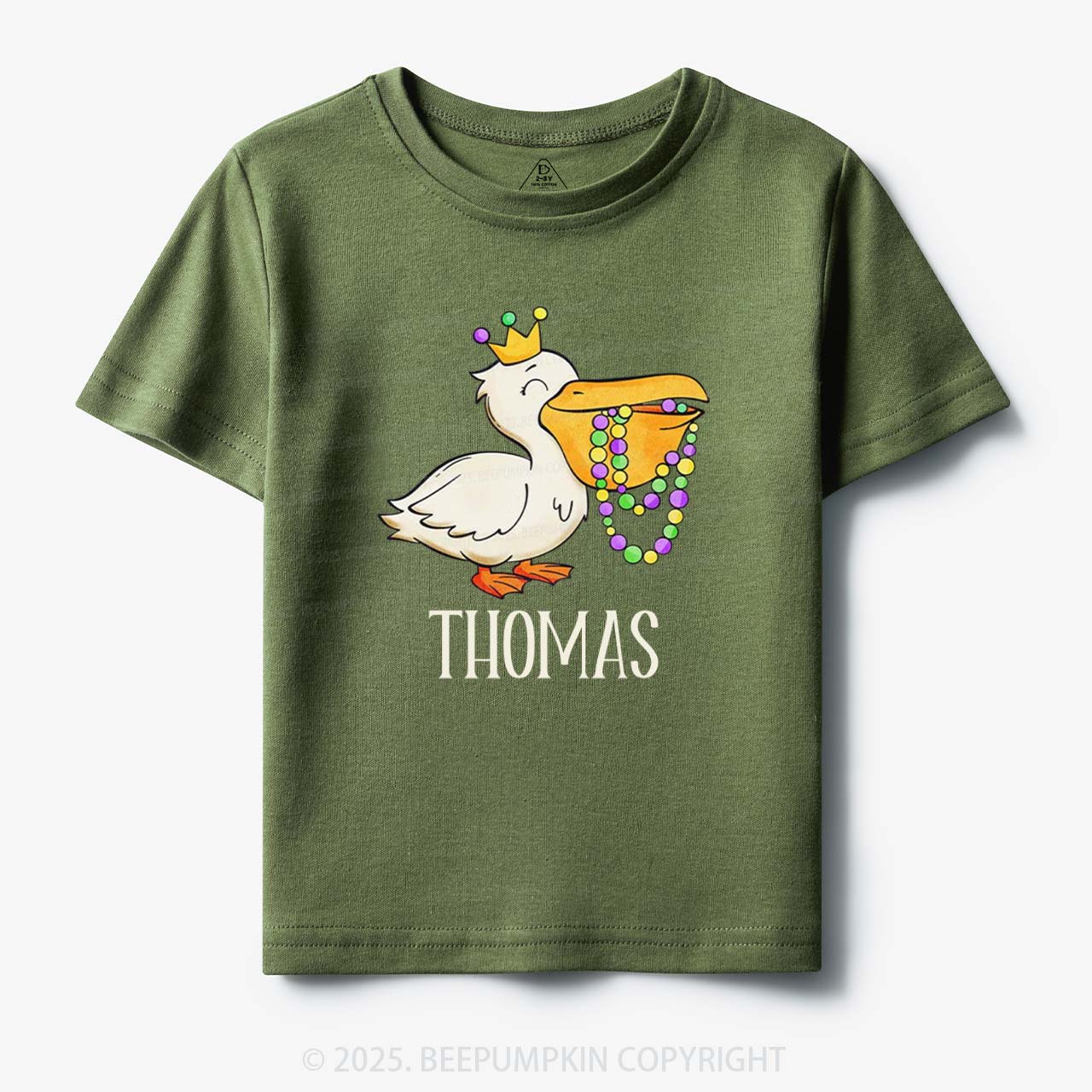 Personalized Louisiana Pelican Toddler&Kid's Tees Beepumpkin