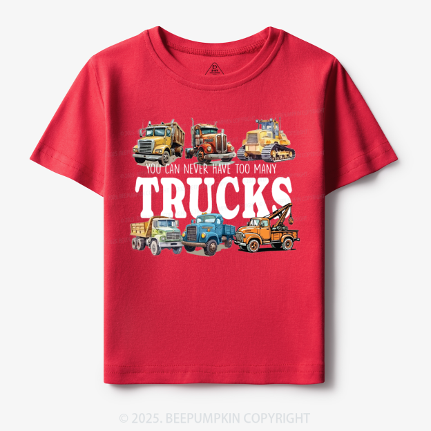 Trucks Toddler&Kid's Tees Beepumpkin 7