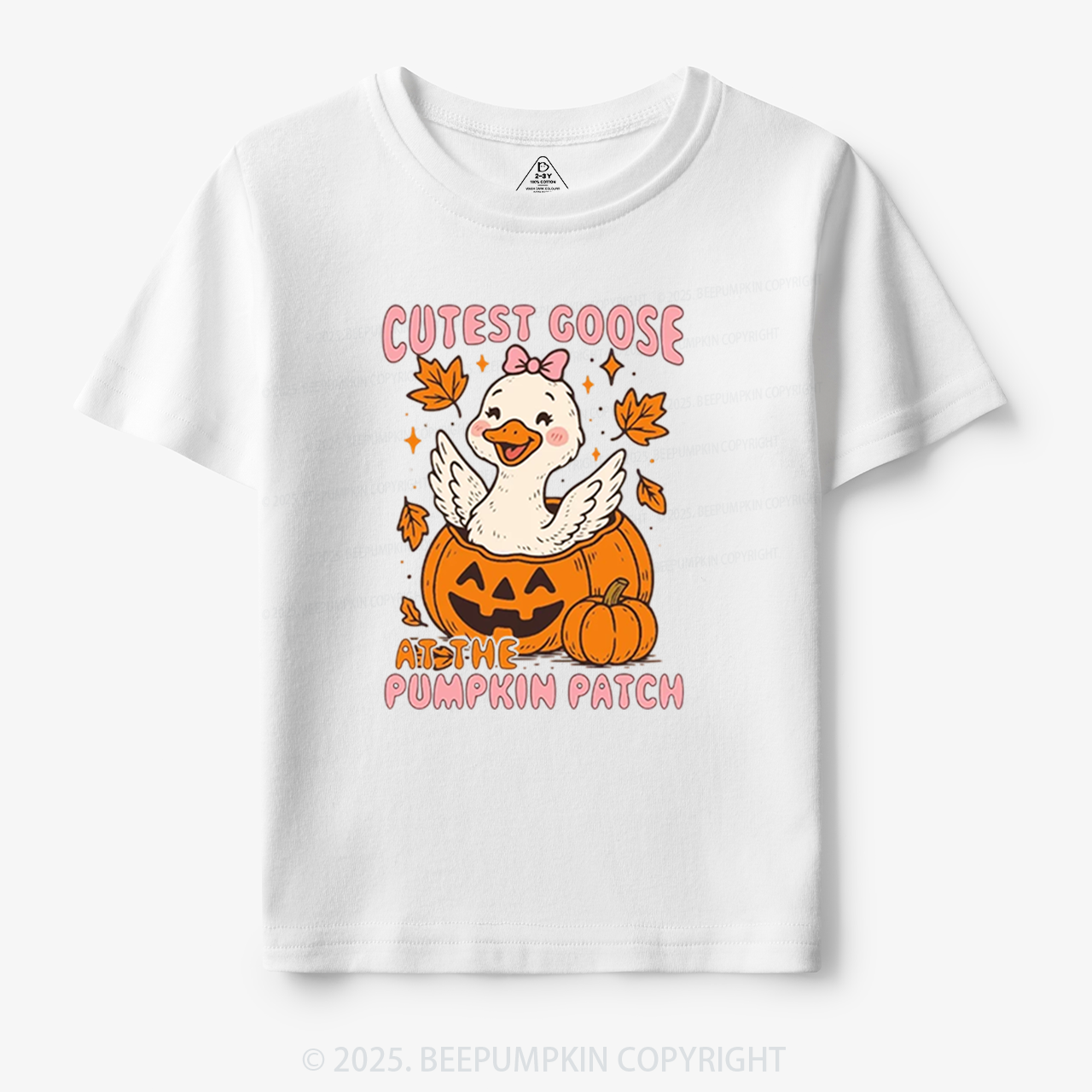 Personalized Coolest Cutest Goose Toddler&Kid's Tees Beepumpkin