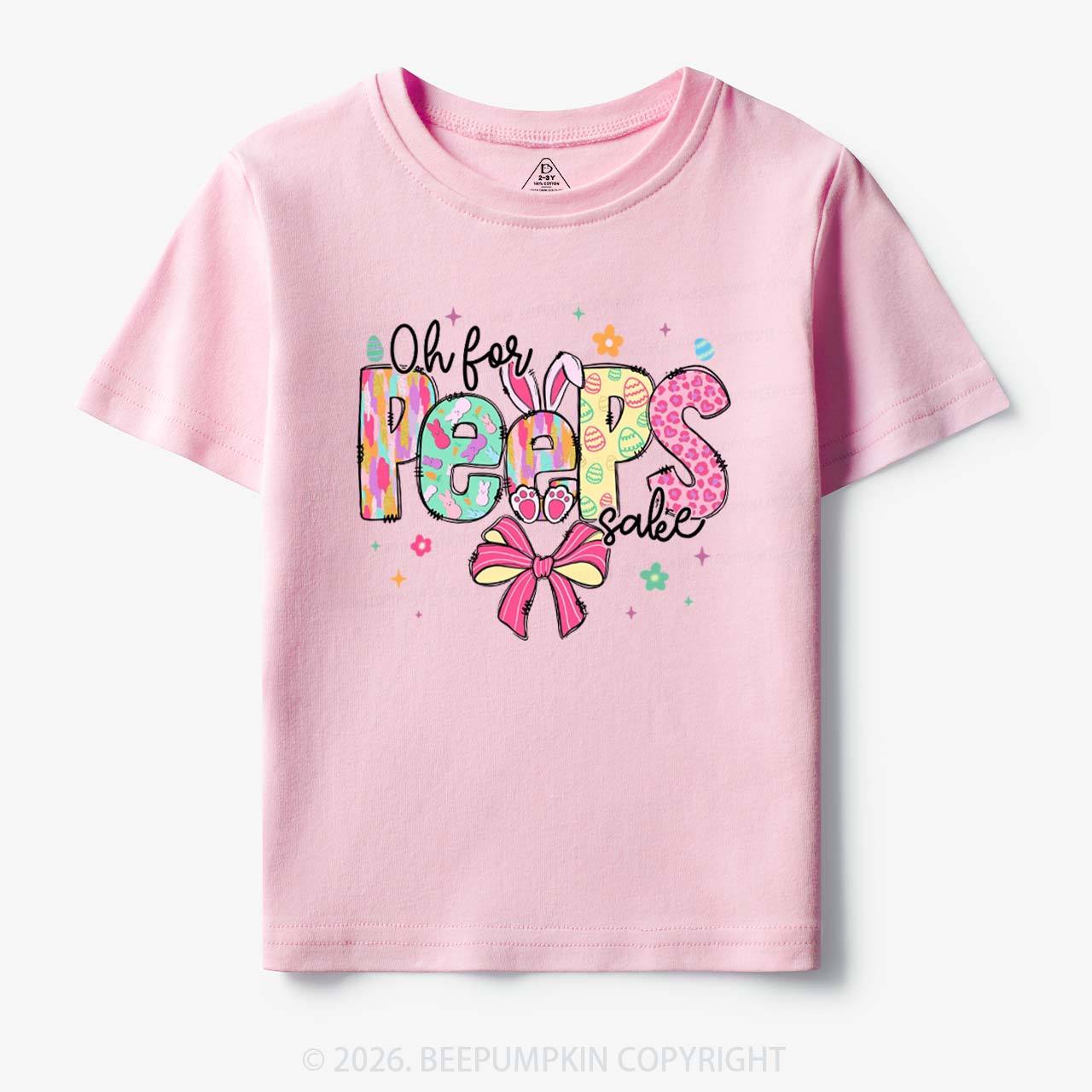 Oh For Peeps Sake Easter Toddler&Kid's Tees