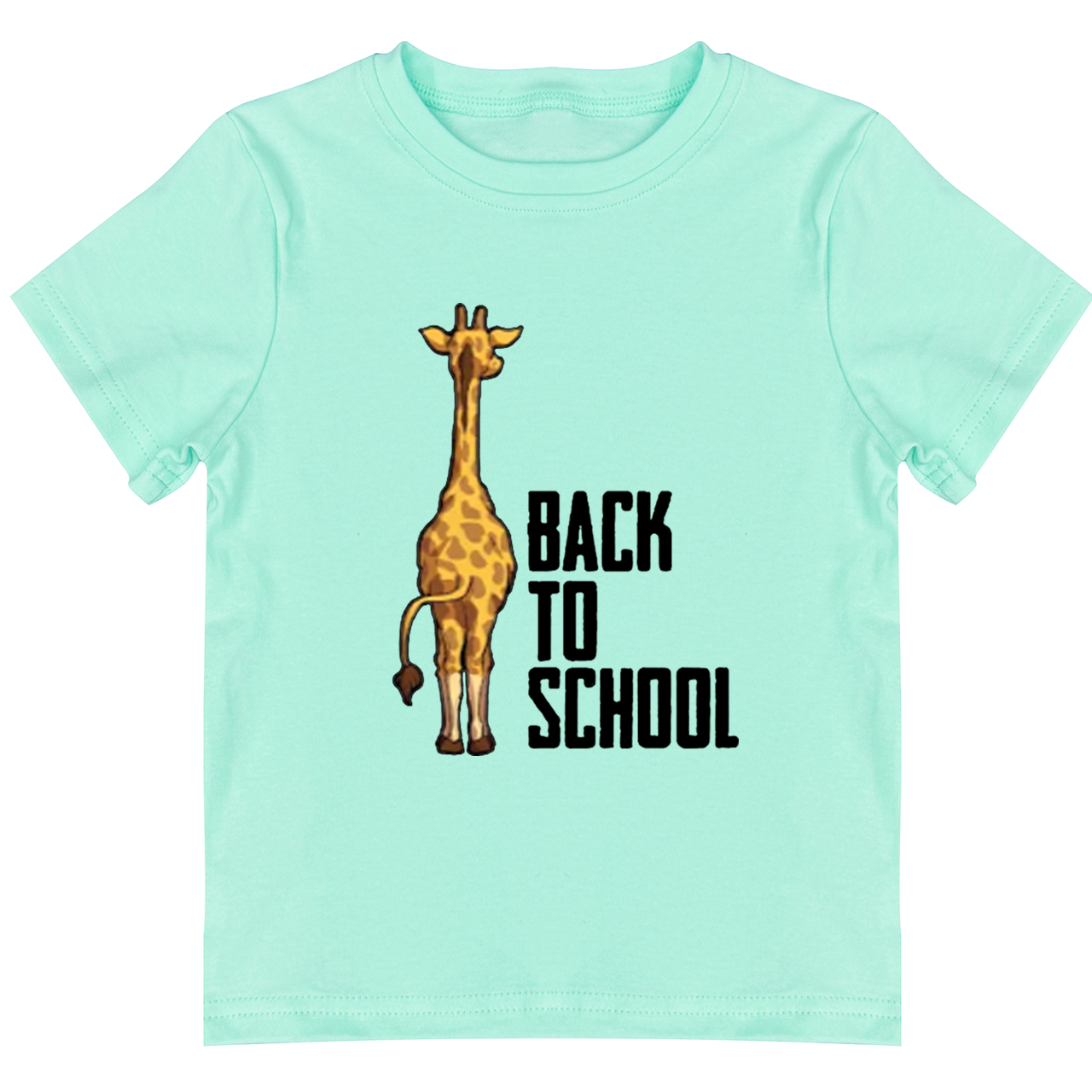 Giraffe Back To School Toddler&Kids Tees 