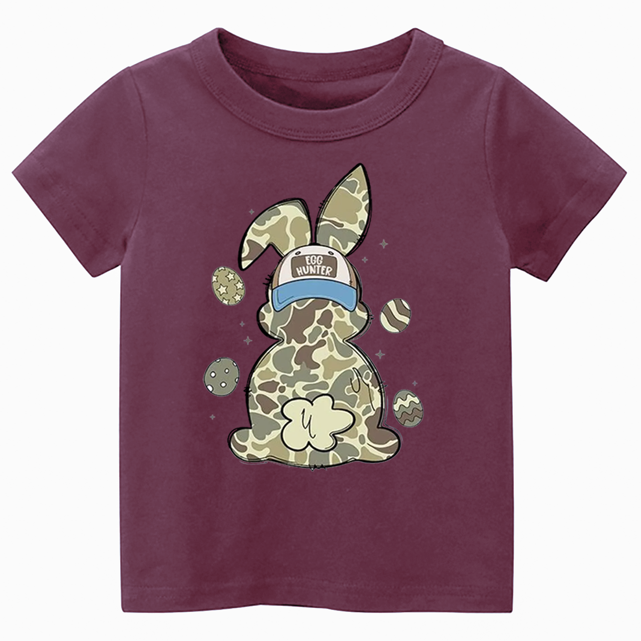 Egg Hunter Bunny Toddler&Kid's Tees Beepumpkin