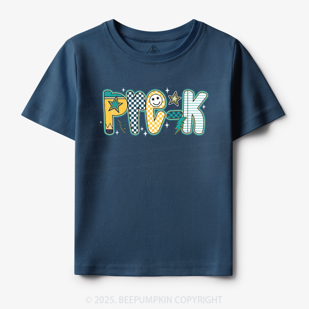 Personalized School Boy Sublimation File Toddler&Kid's Tees Beepumpkin