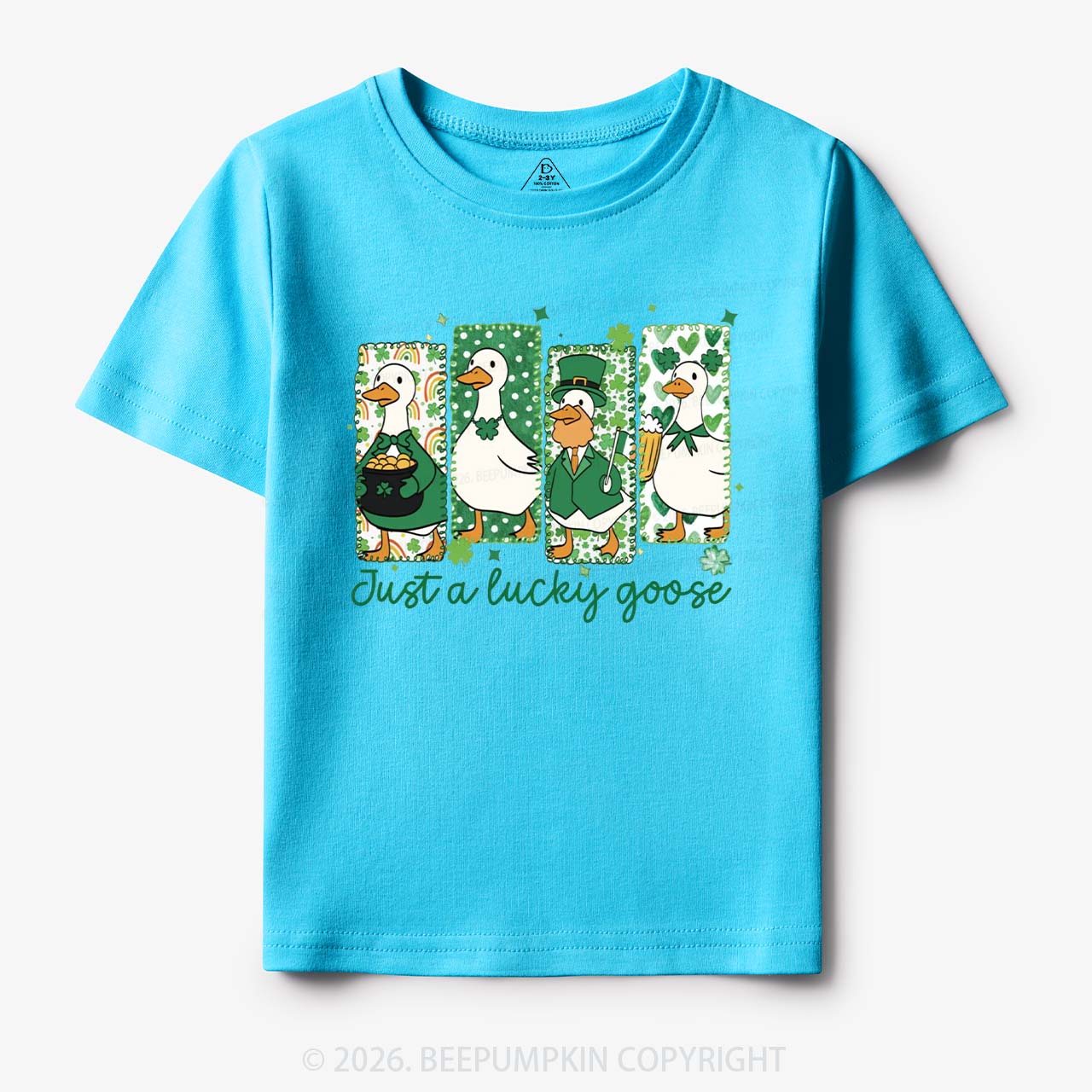 Holiday Goose St Patrick's Day Toddler&Kid's Tees Beepumpkin 7
