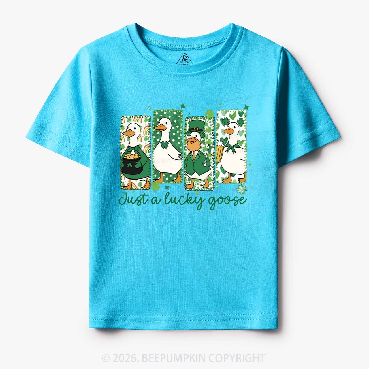 Holiday Goose St Patrick's Day Toddler&Kid's Tees Beepumpkin 7