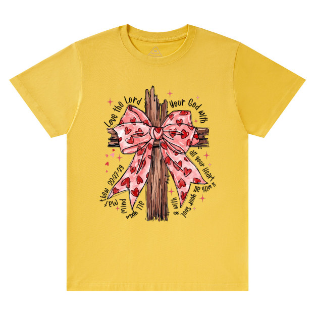 Love The Lord Valentine's Day T-Shirts Beepumpkin