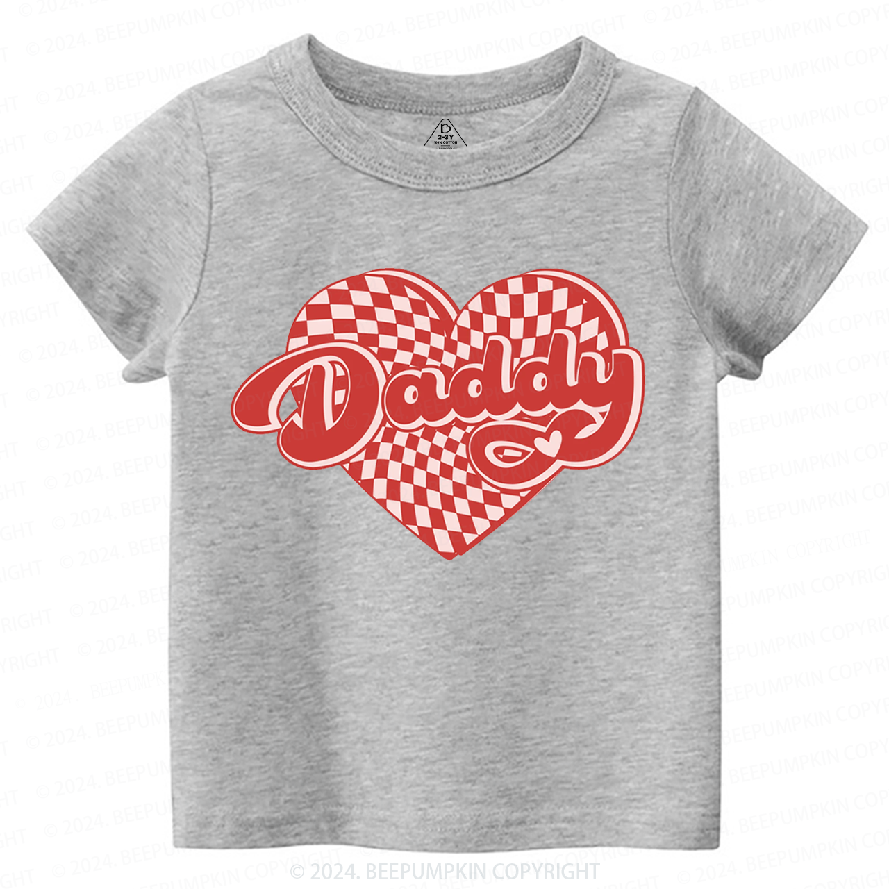 Sorry Boys Daddy is my Valentine Toddler&Kids Tees Beepumpkin
