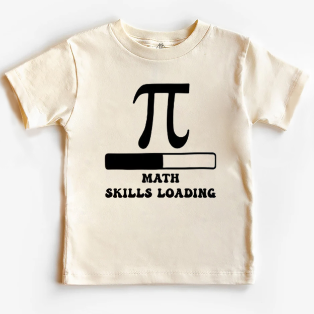 Math Skills Loading Toddler&Kid's Tees Beepumpkin