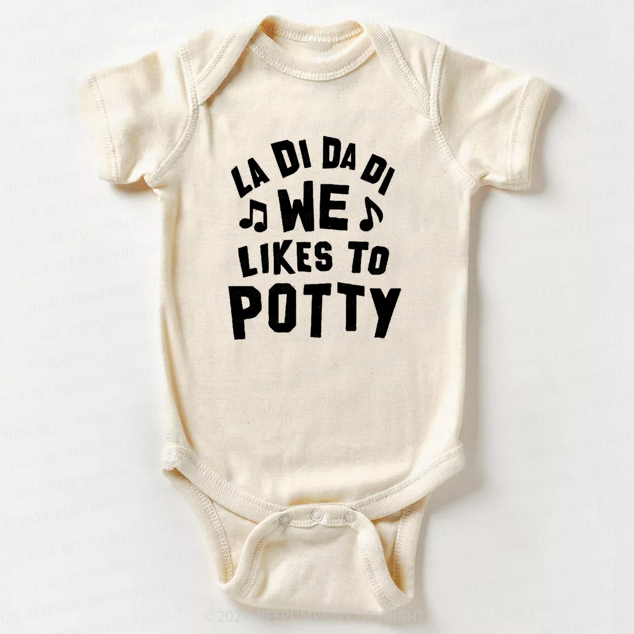 We Likes To Potty Bodysuit For Baby 7