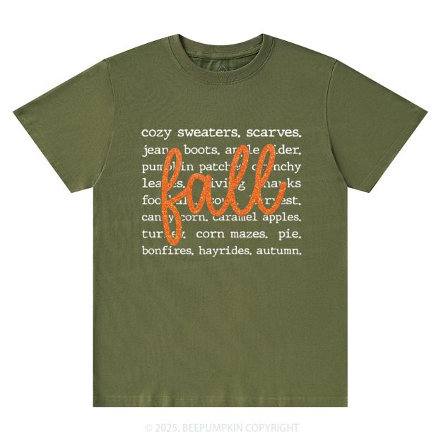 Fall Pumpkin T-Shirts Beepumpkin