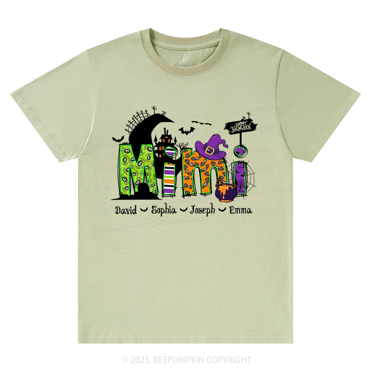 Personalized Mimi Halloween T-Shirts Beepumpkin