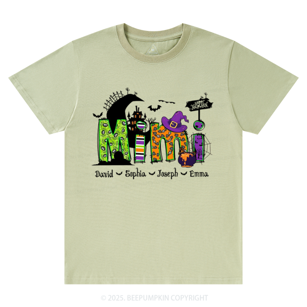 Personalized Mimi Halloween T-Shirts Beepumpkin