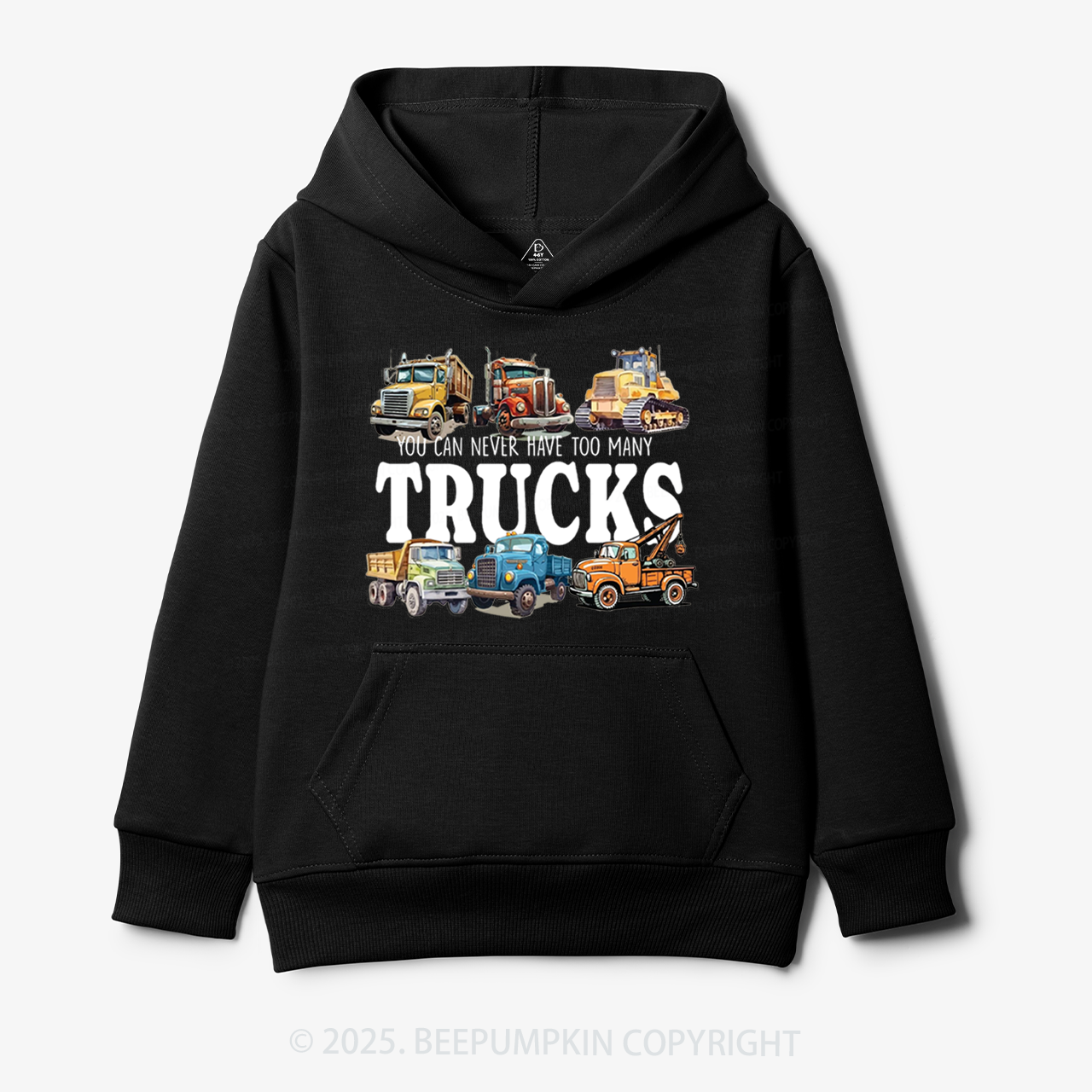 Trucks Kid's Hoodies Beepumpkin 7