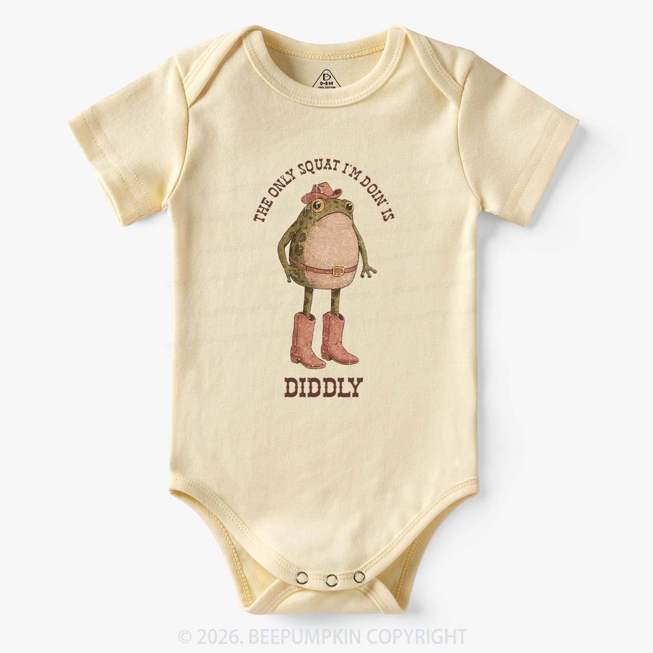 The Only Squat I'm Doin' Is Diddly Bodysuit