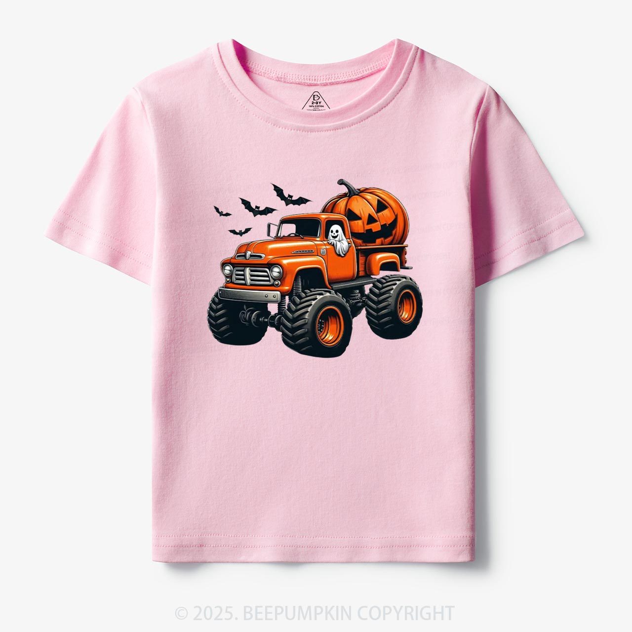 Halloween Truck Toddler&Kid's Tees Beepumpkin
