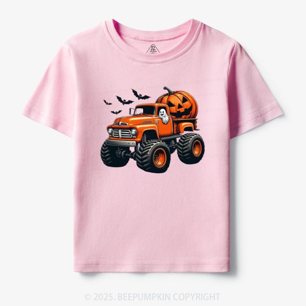 Halloween Truck Toddler&Kid's Tees Beepumpkin