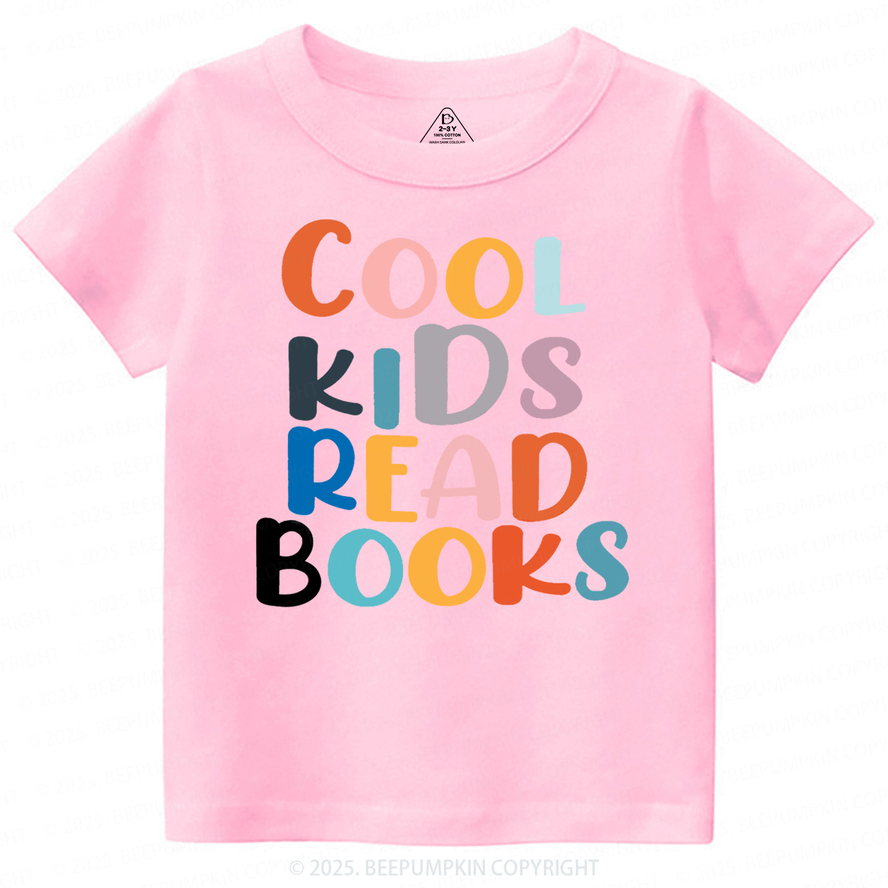 Cool Kids Read Books Toddler&Kid's Tees Beepumpkin