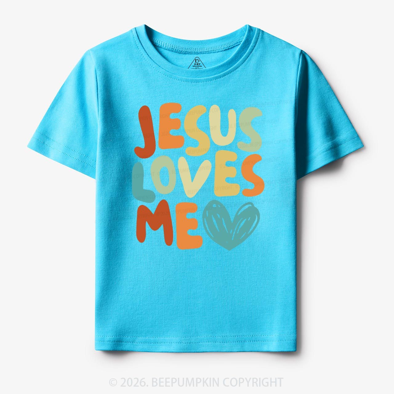 Jesus Loves Me Christian Toddler&Kid's Tees