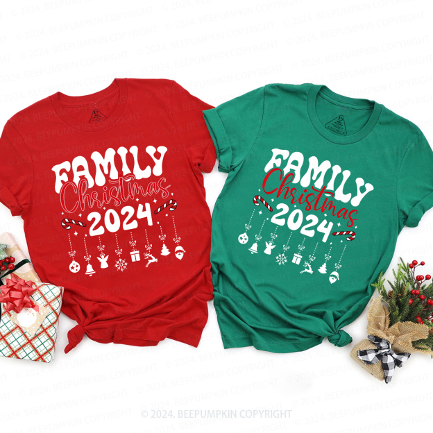 Christmas Family Reunion Matching T-Shirts Beepumpkin