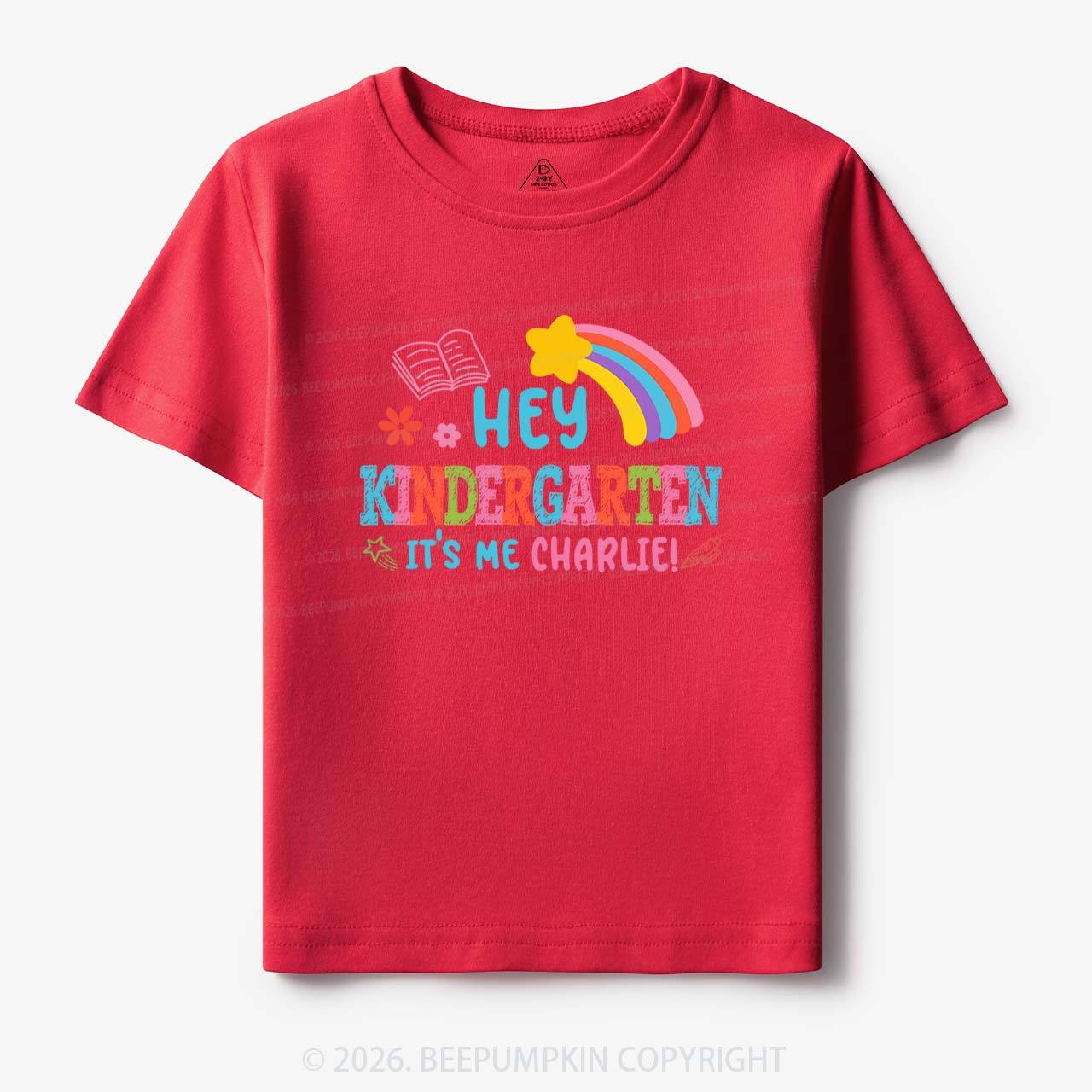 Personalized Hey It's Me Toddler&Kid's Tees