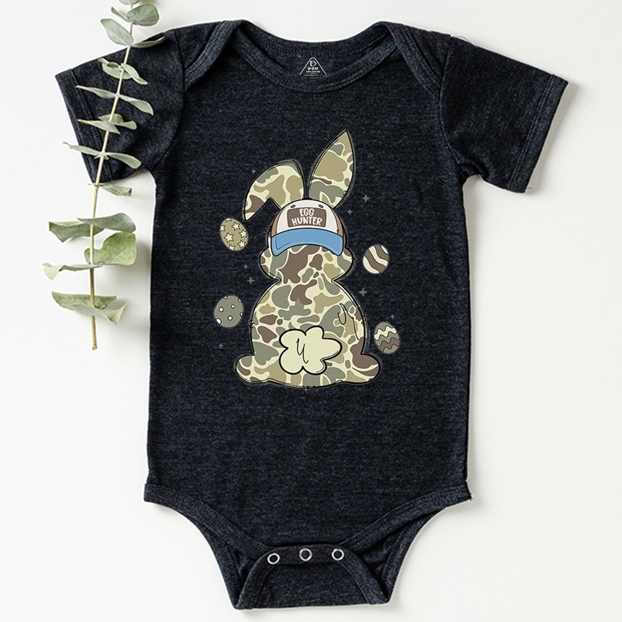 Egg Hunter Bunny Bodysuit Beepumpkin