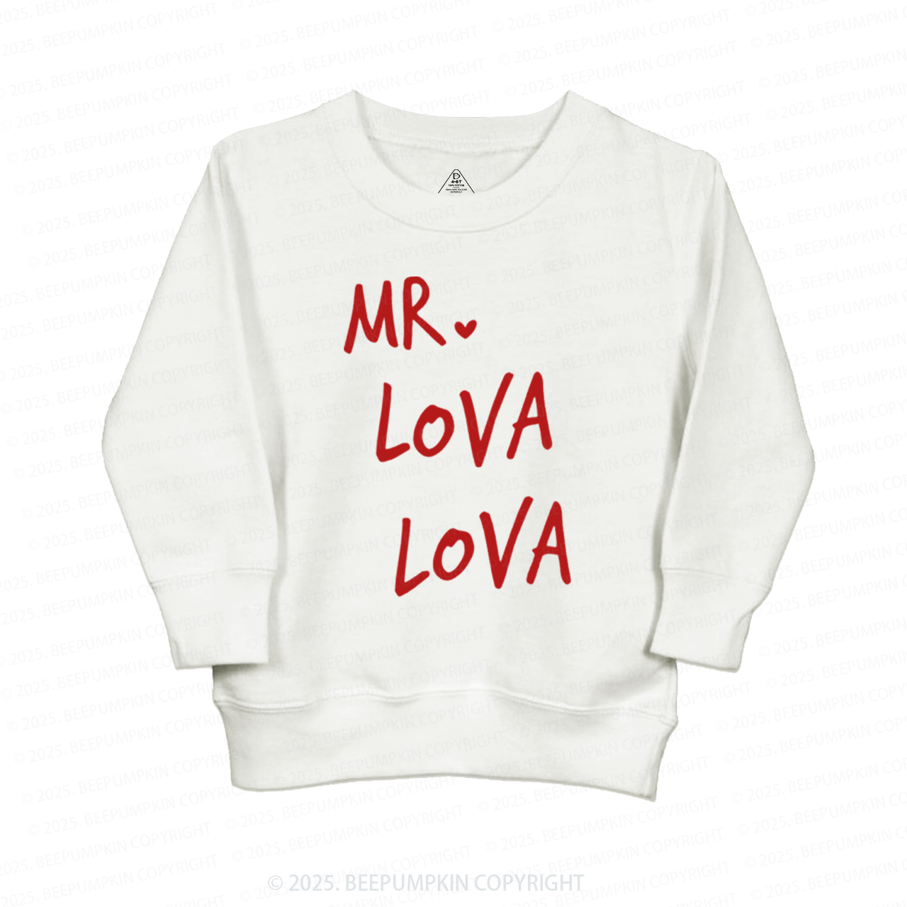 Mr Steal Your Heart Valentines Day Kids Sweatshirt