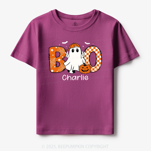 Personalized Halloween Kids Name Toddler&Kid's Tees Beepumpkin
