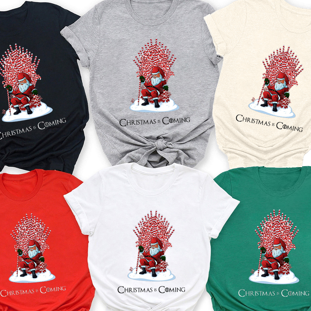 Christmas Coming Family Matching Shirt