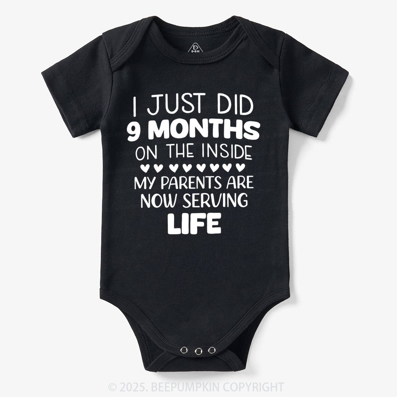 I Just Did 9 Months On The Inside Bodysuit Beepumpkin 7