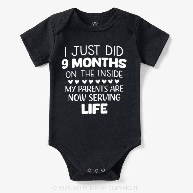 I Just Did 9 Months On The Inside Bodysuit Beepumpkin 7