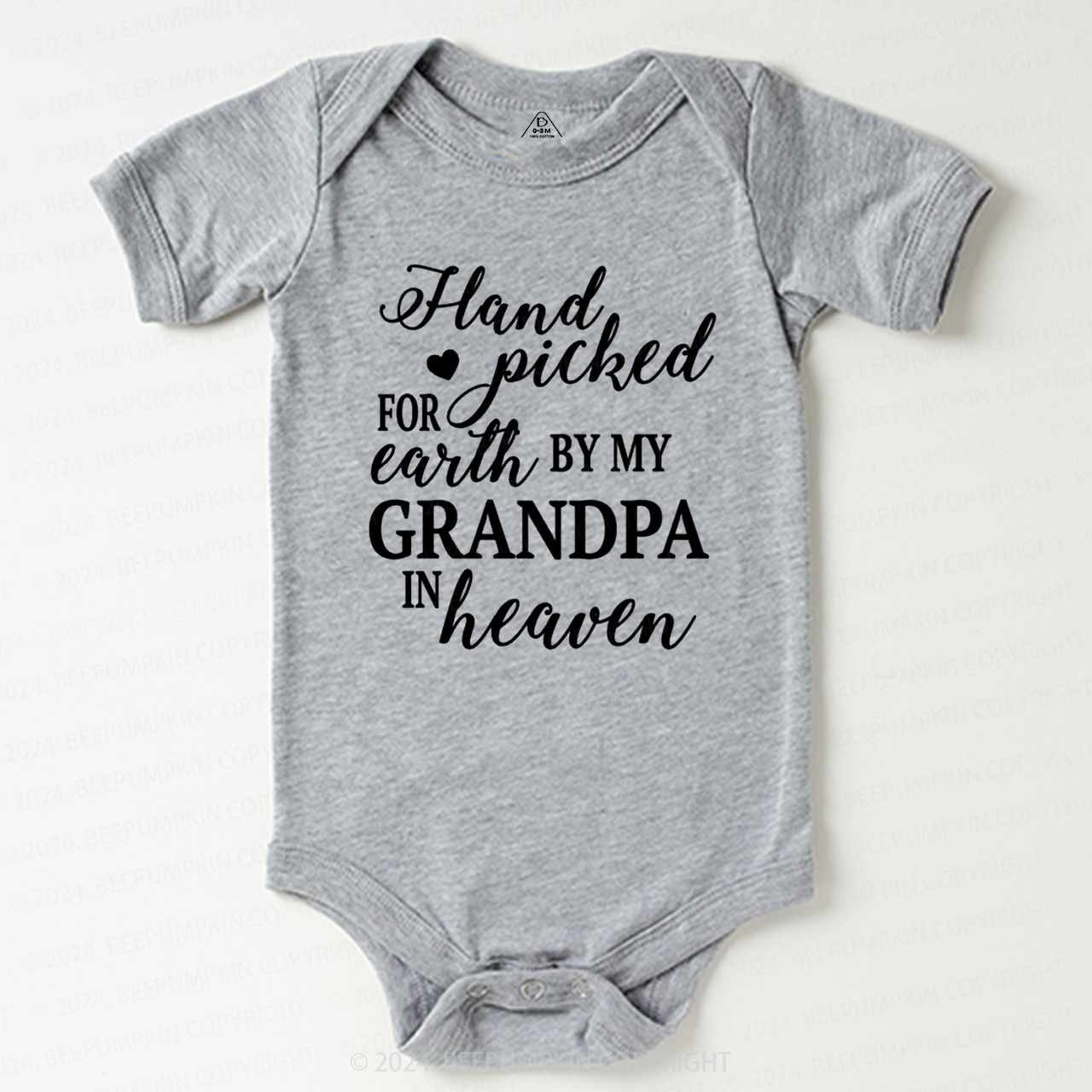 Personalized Hand Picked For Earth By My Baby Bodysuit 7