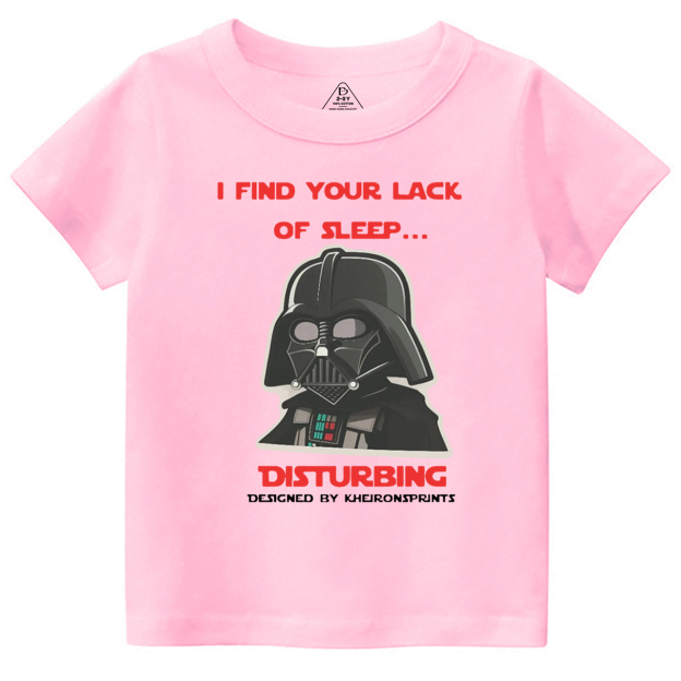 I Find Your Lack Of Sleep... Disturbing Toddler&Kid's Tees Beepumpkin