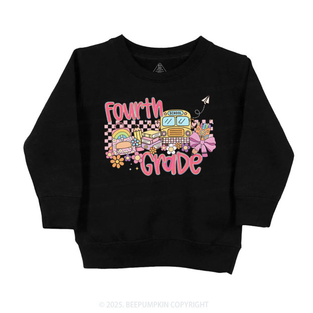 Personalized Happy School Journey Kid's Sweatshirt