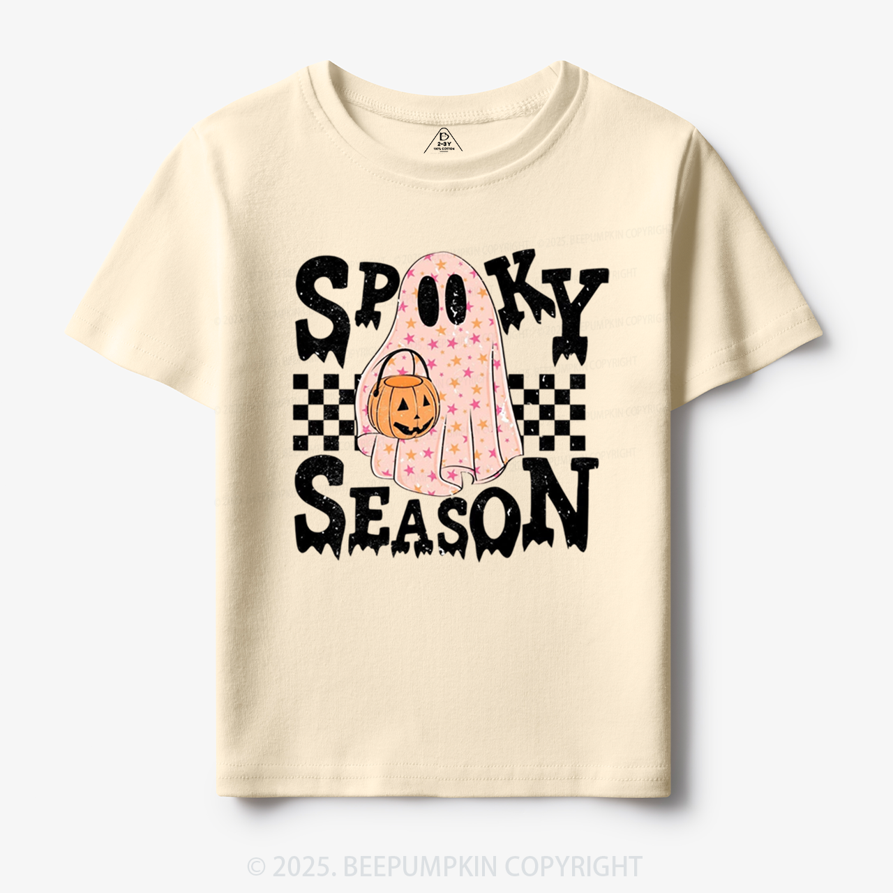 Spooky Season Toddler&Kid's Tees Beepumpkin