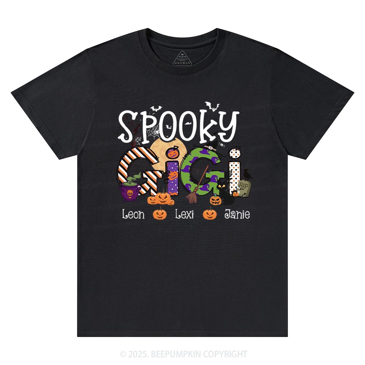 Personalized Spooky Gigi T-Shirts Beepumpkin