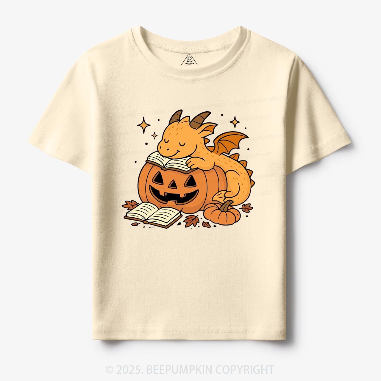 Sleeping Pumpkin Dragon Toddler&Kid's Tees Beepumpkin