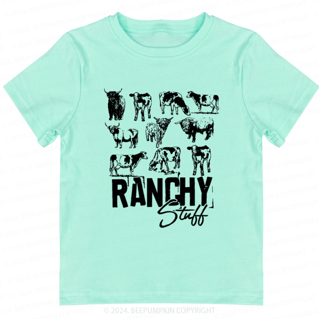 Ranchy Stuff Toddler&Kids Tees  