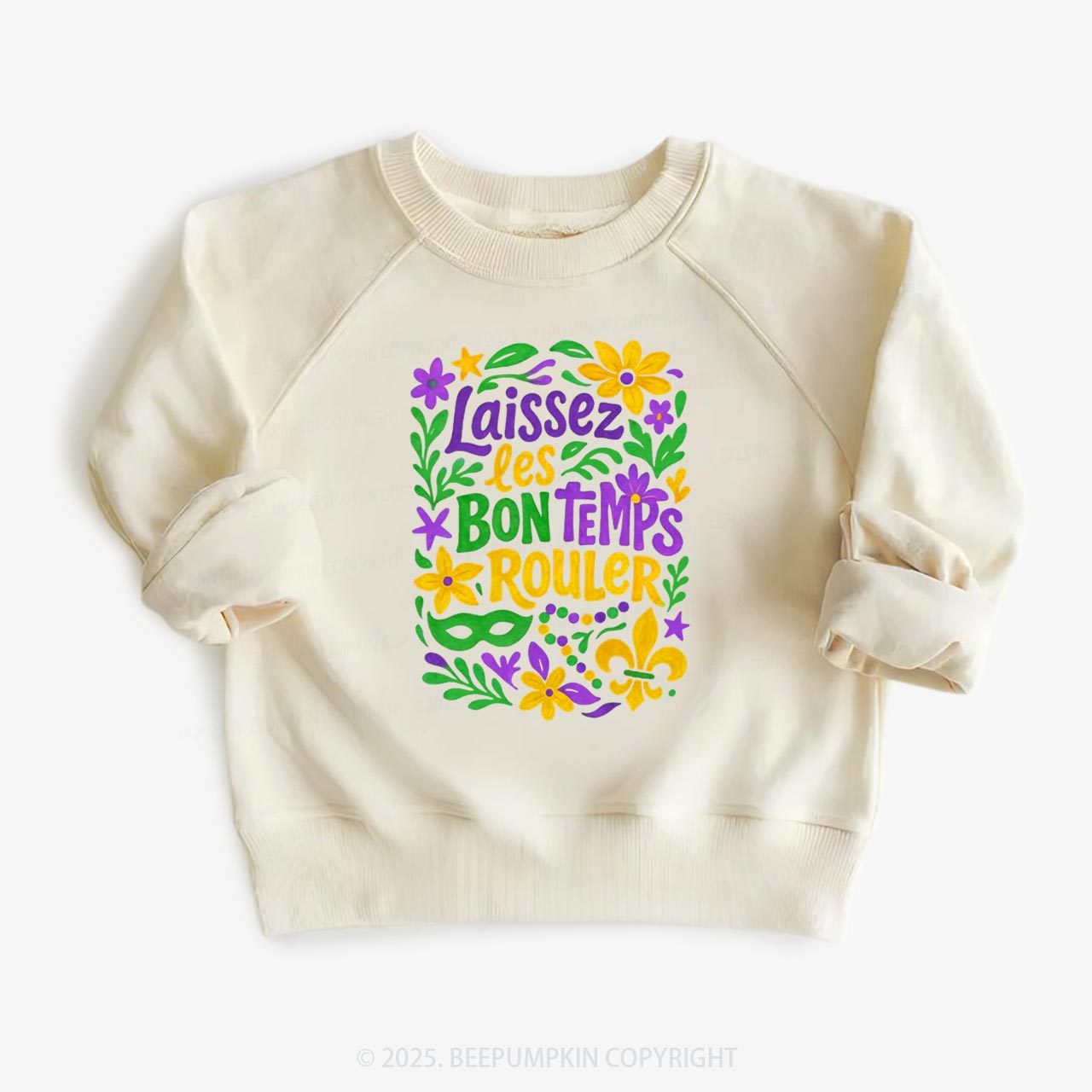 Laissez Les Bon Temps Rouler Kid's Sweatshirt