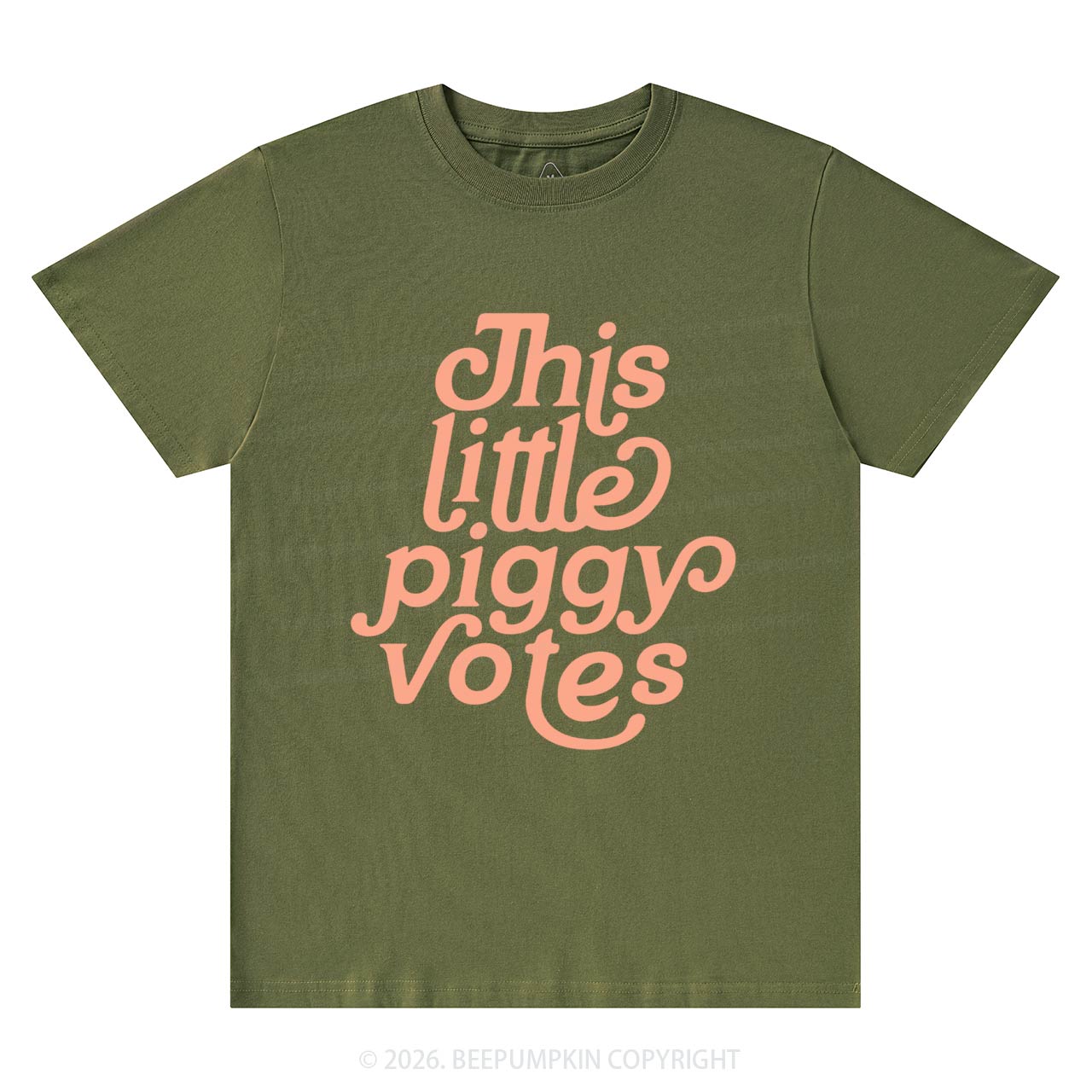 This Little Piggy Votes T-Shirts Beepumpkin