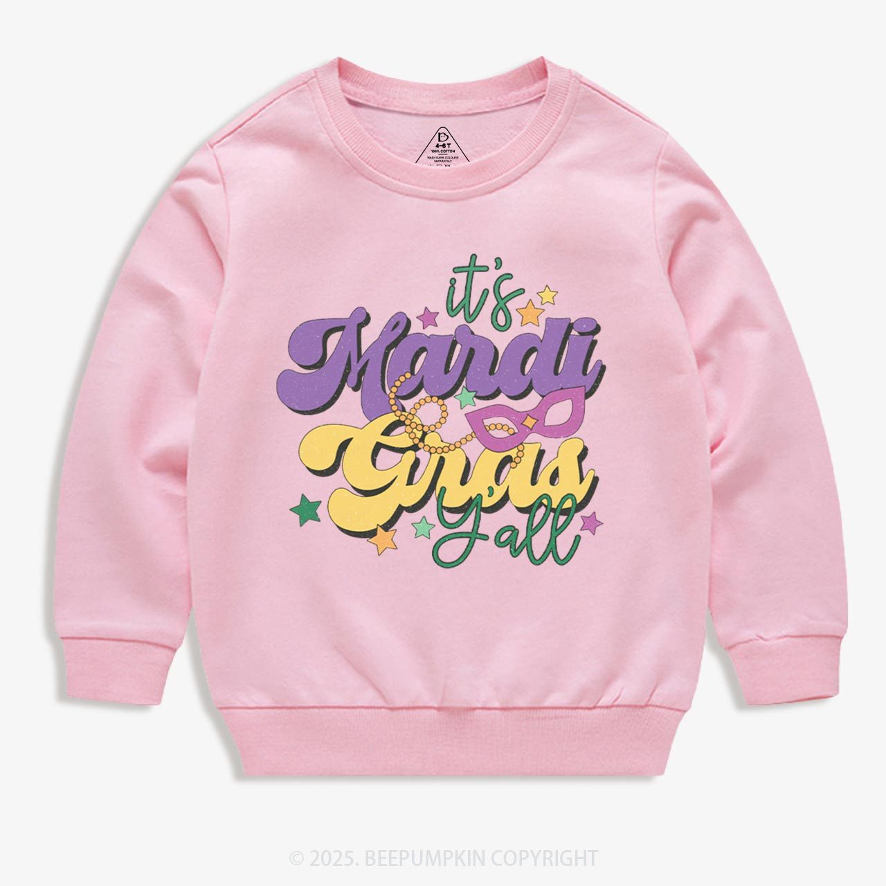 It's Mardi Gras Y'all Kid's Sweatshirt