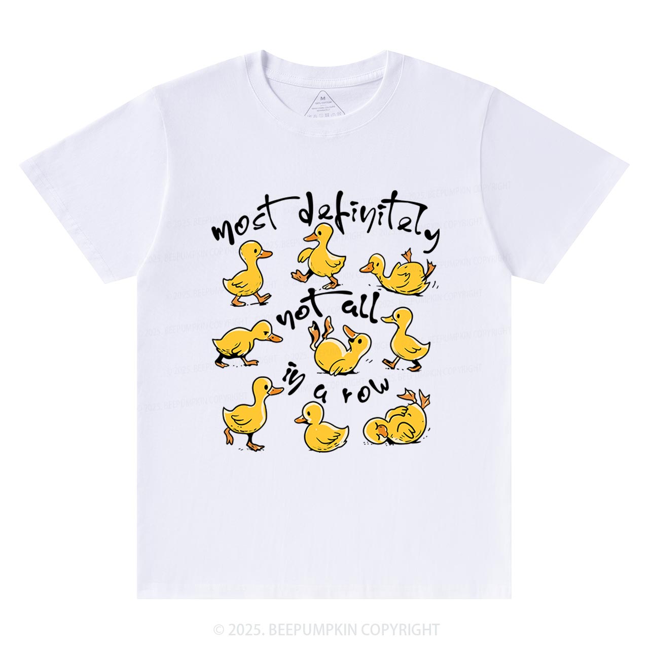 Funny Ducks Not All In A Row T-Shirts Beepumpkin