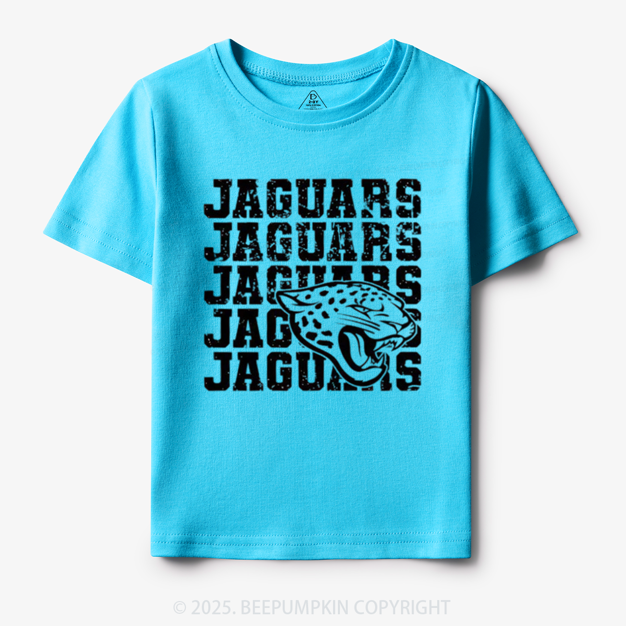 Personalized Jaguars Mascot Toddler&Kid's Tees Beepumpkin