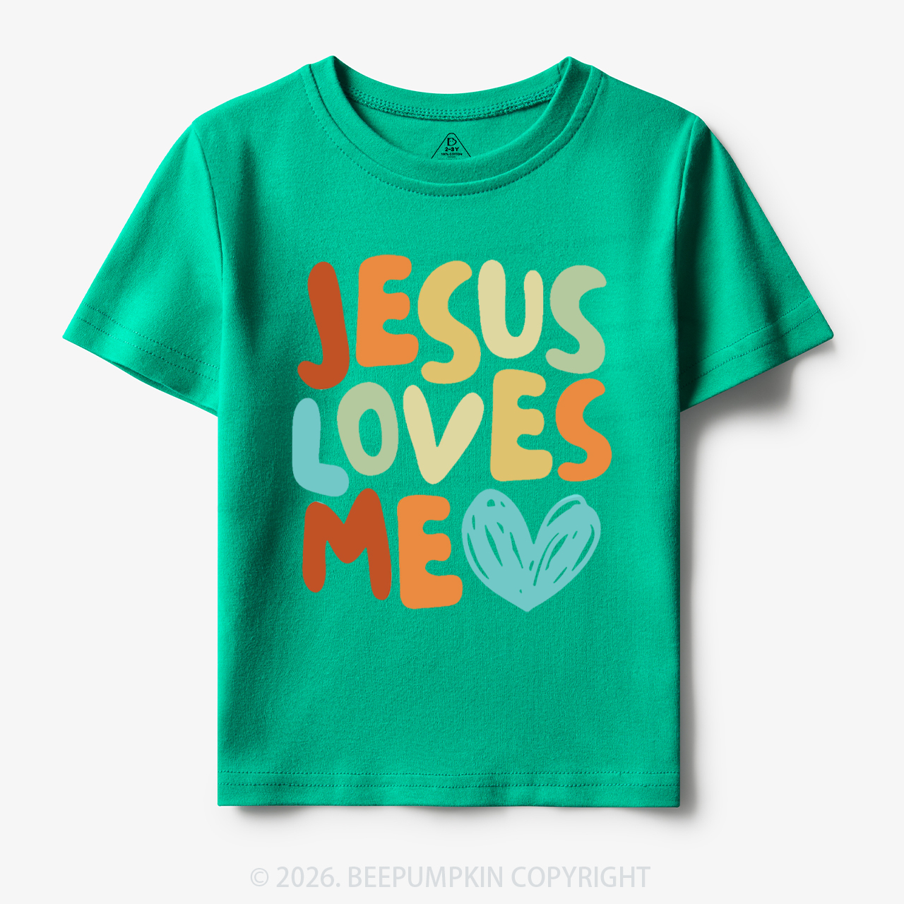 Jesus Loves Me Christian Toddler&Kid's Tees