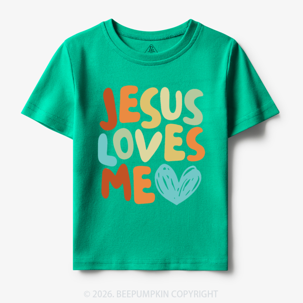 Jesus Loves Me Christian Toddler&Kid's Tees